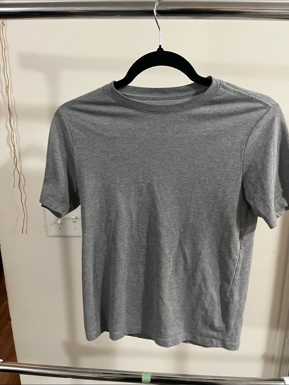 Kids Classic Crew Neck T-Shirt - Gray